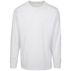 Build Your Brand Long Sleeve With Cuff Rib
